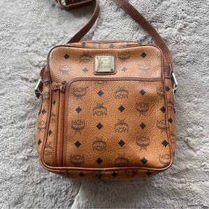 MCM Visetos Vintage Crossbody Bag